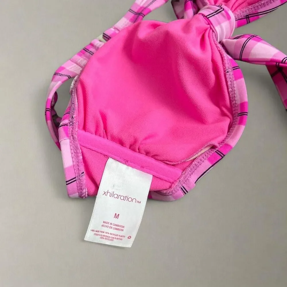 Xhilaration Women's Pink Bikini-and-tankini-tops